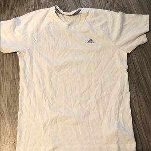 White Adidas shirt